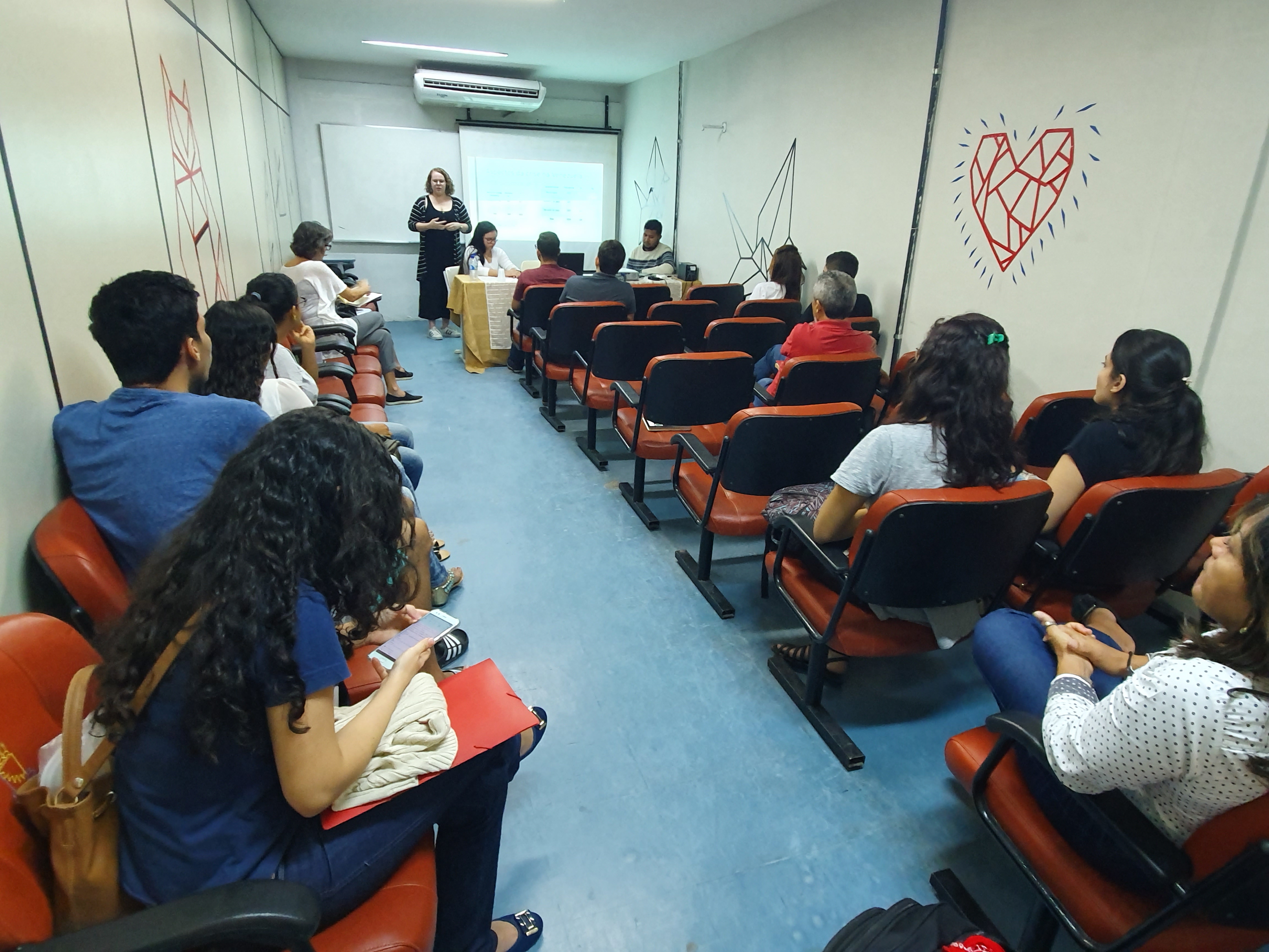 V Seminário em Celebração ao Dia Mundial do Refugiado, promovido pela CSVM/NEPDA/UEPB, ocorrido em 19/06/2019, no campus V da UEPB, em João Pessoa, PB